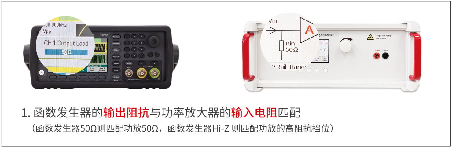 為什么要進行阻抗匹配？功率放大器和信號源如何設(shè)置阻抗匹配？